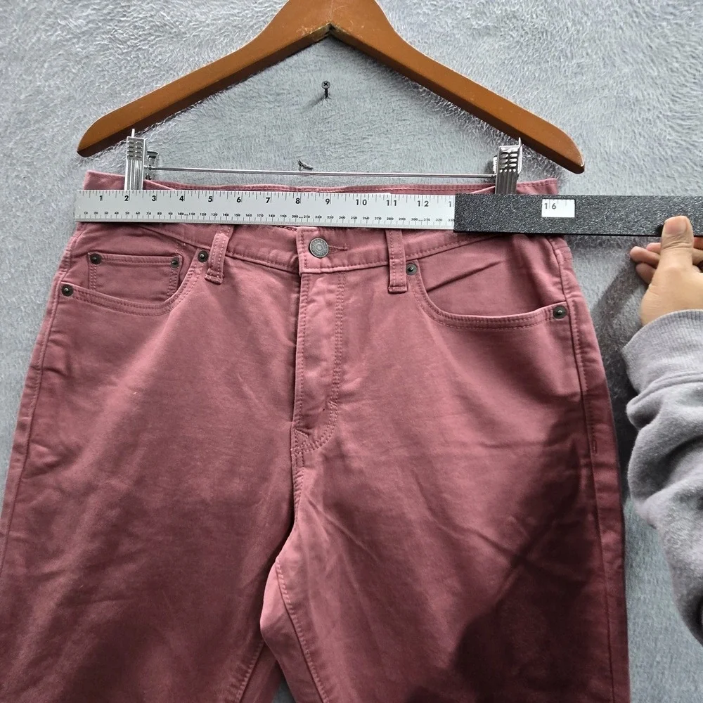 Banana Republic Men Jeans 31X30 Pink Denim Pants Travel Jean Athletic 30